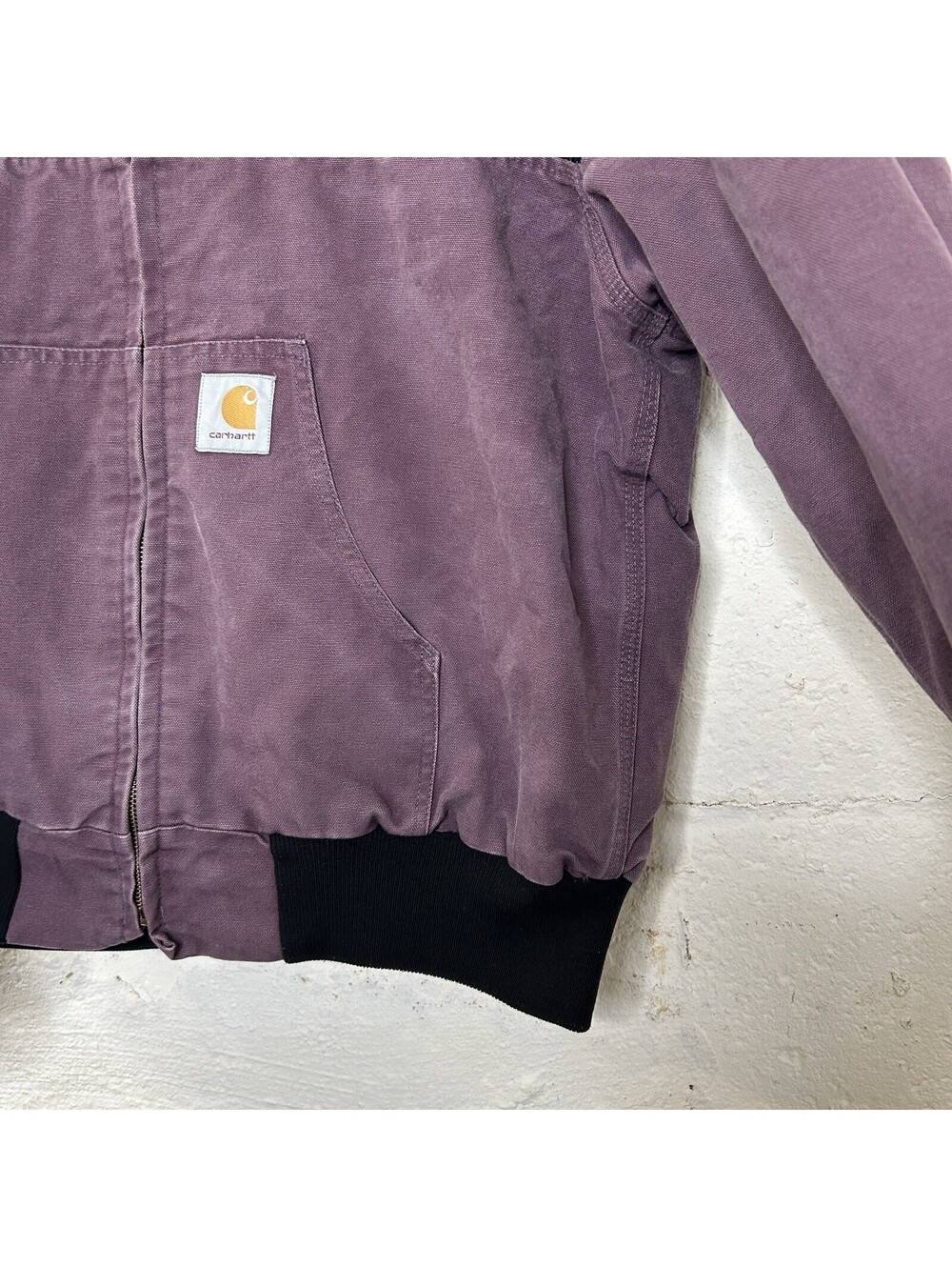 Vintage Carhartt Southwest Hooded Aztec Active Jacket “Damson” JR0057 Men’s XL - Picture 6 of 9